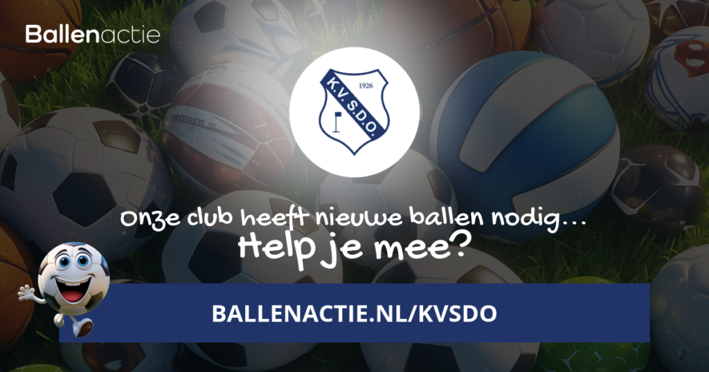 Steun de ballenactie van kv SDO Schoonoord